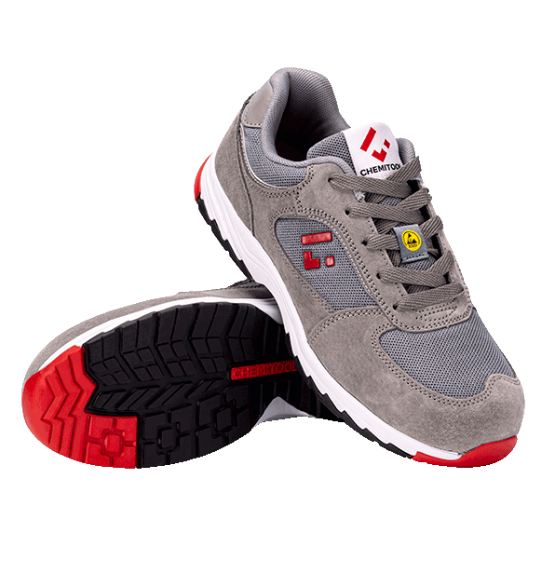 SAPATO SEGURANÇA DESPORTIVO DAYTONA CAMURÇA E MESH CINZA S3 HRO ESD #42