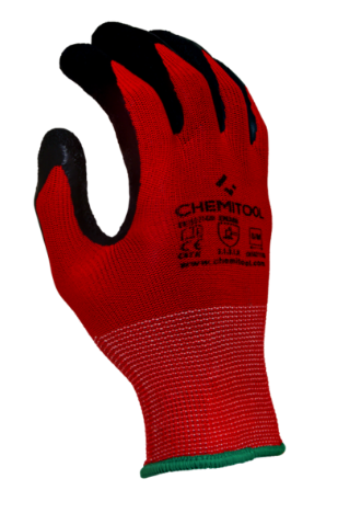 GRIP - LUVA POLIÉSTER REVESTIDA LATEX #9