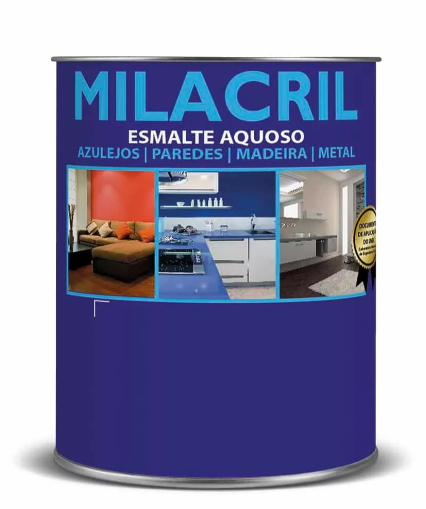 Tinta MILACRIL (cor)  (acabamento) 4L