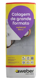 webercol flex XL+ Branco 20K